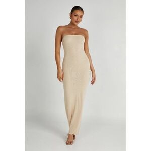Meshki | Dresses | Angelique Satin Cowl Back Maxi Dress | Poshmark